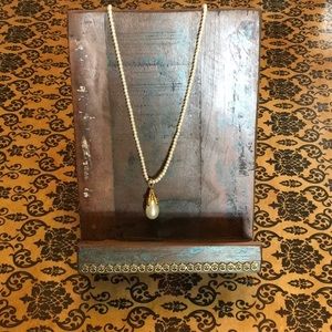 Vintage Long Pearl Necklace